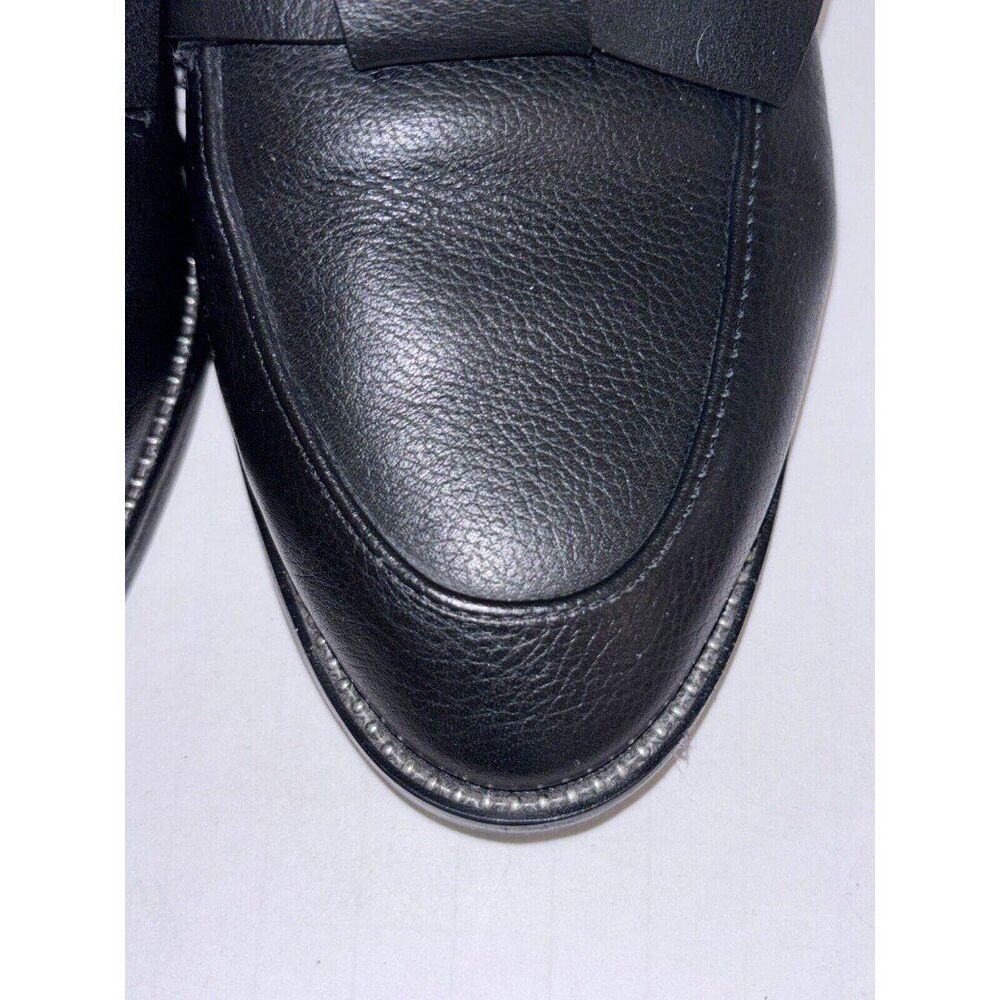 Antonio Melani Darlene Black Leather Loafers 7.5M - Picture 10 of 11